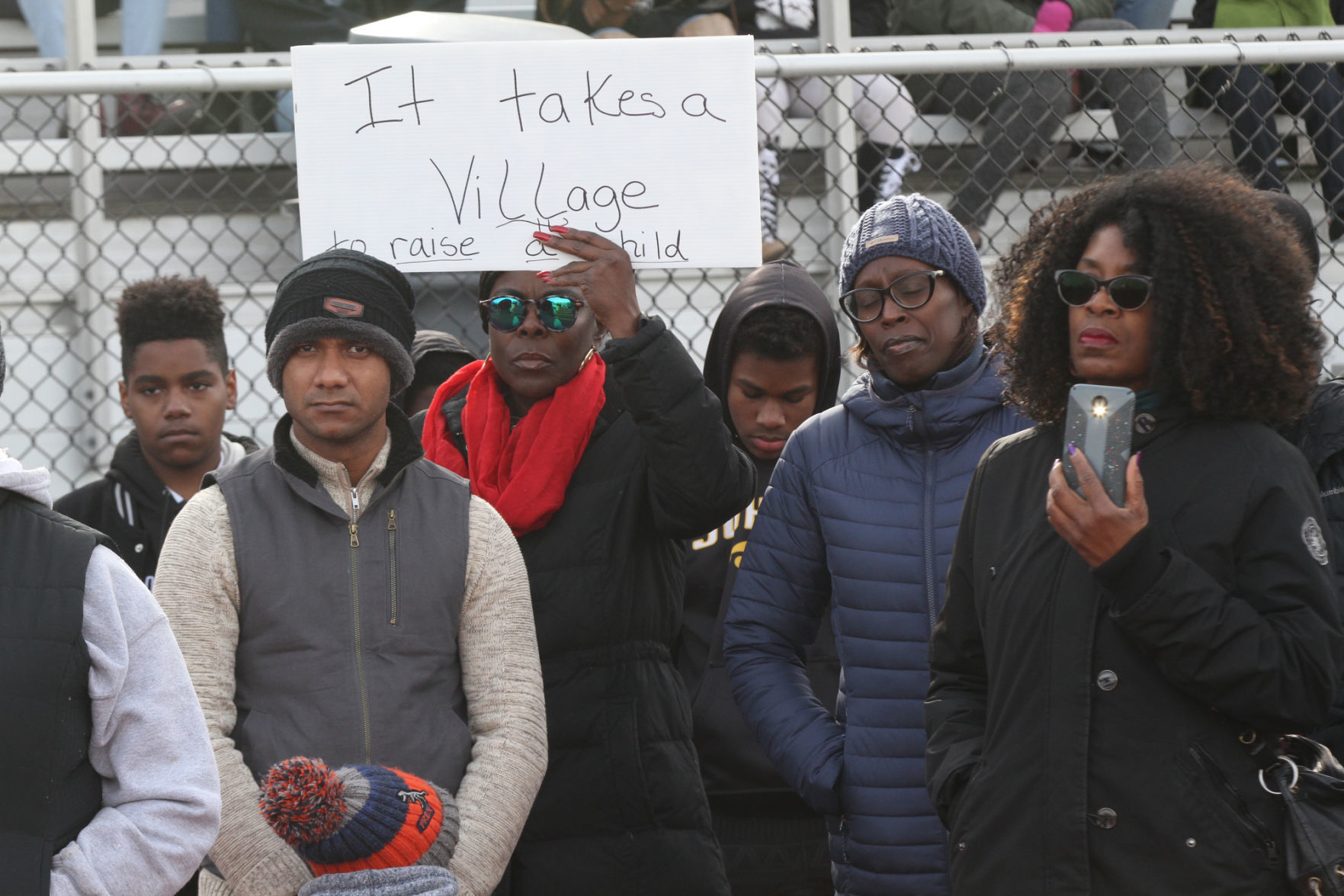 Pleasantville peace march